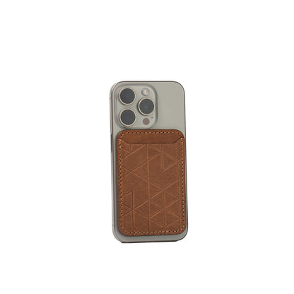 Leather Wallet compatible with MagSafe - Classic (Vectors)