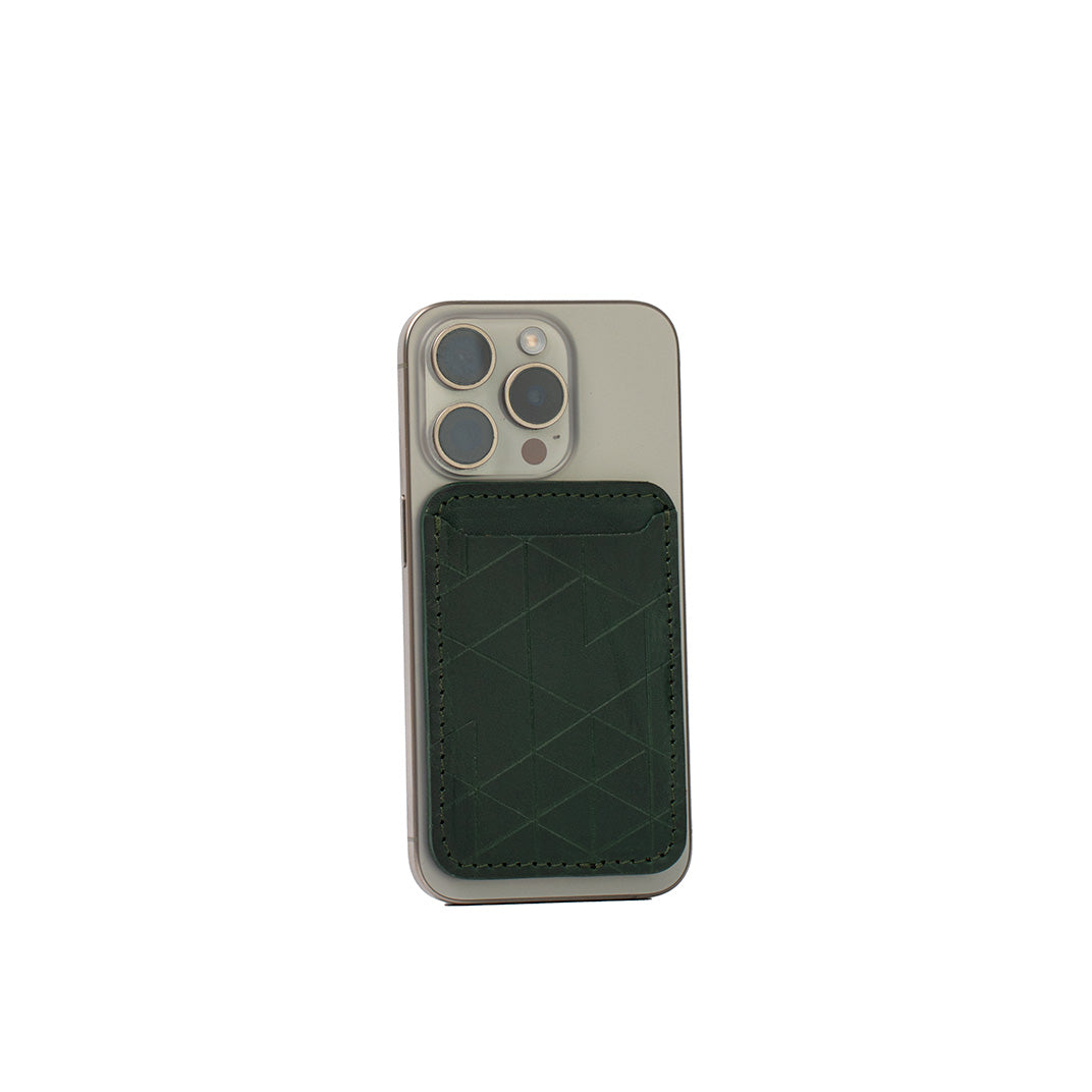 Leather Wallet compatible with MagSafe - Classic (Vectors)
